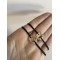 Bratara din aur 14k cu mesaj gravat pe banut decupat aur 14k, dama/barbat/familie,  snur reglabil rosu/negru, mesaj personalizat mami/tati, auriu